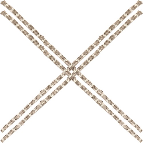 Pezzi tende corda - 4, di