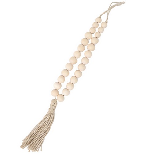 Tieback lavorato mano beige - lavorato,