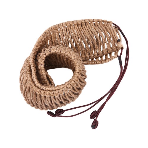 Corda canapa marrone fatta - di,