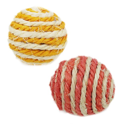 Palla sisal giocattoli - palla,